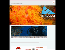 Tablet Screenshot of inacqua.com.br